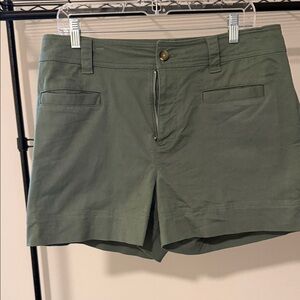 Olive Green Women's Cargo Shorts